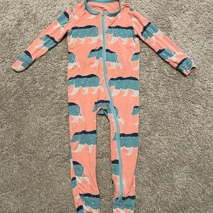 Kickee Pants Bear Pajamas Bamboo 18-24 months